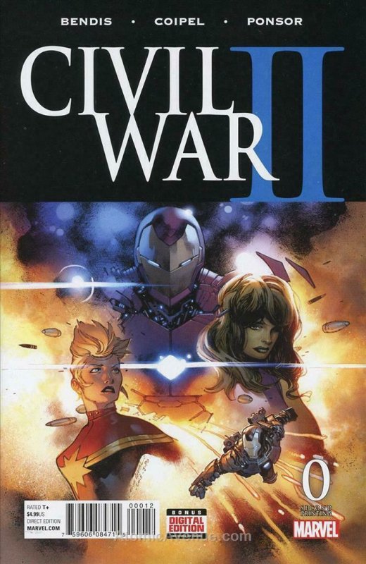 Civil War II #0 (2nd) VF/NM; Marvel | save on shipping - details inside