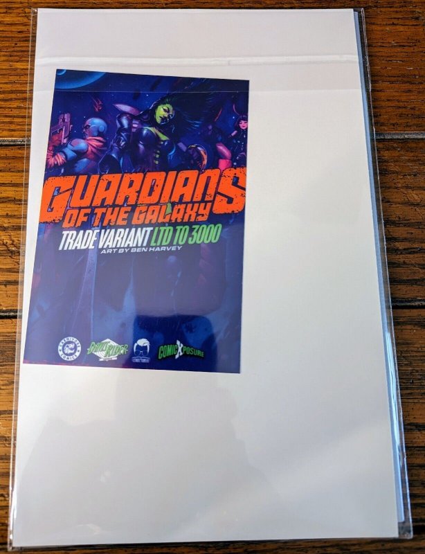 Guardians of the Galaxy #1 NM LVCC Exclusive Ben Harvey Trade LTD To 3000 W/COA 