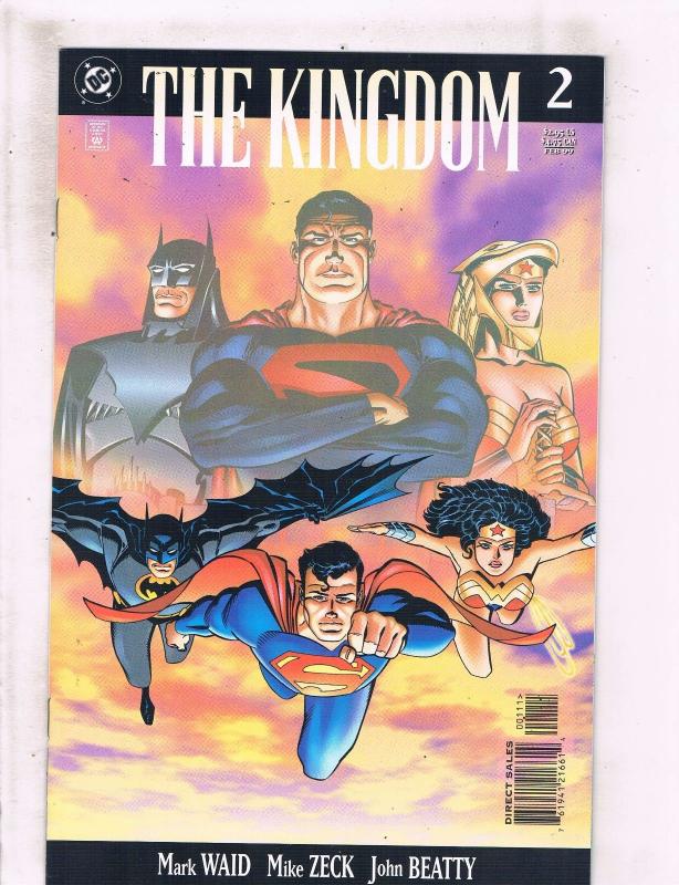 Lot of 2 The Kingdom DC Comic Books #1 2 Superman Batman Wonder Woman TW42