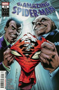 AMAZING SPIDER-MAN #56 COVER A MARK BAGLEY MARVEL COMICS NI