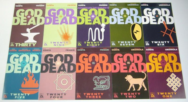 Jonathan Hickman's God is Dead #1-48 VF/NM complete series + book of acts 1-2