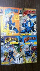 FELICIA HARDY: BLACK CAT #1-4 1994 Miniseries Set - Guest Starring Spider-Man  