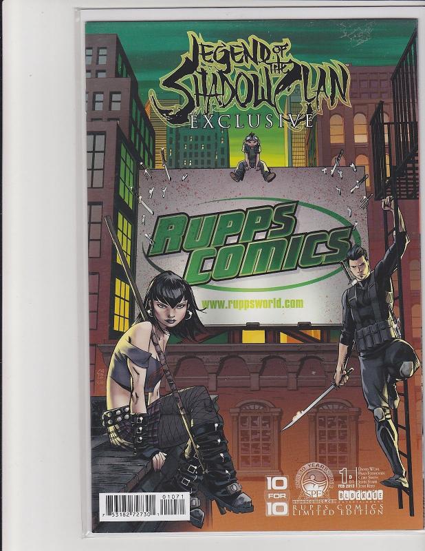 Legend of the Shadow Clan #1 Cover D01 Rupps Comics Variant Aspen NM LE200 COA