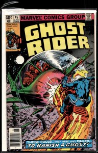 Ghost Rider #45 Newsstand Edition (1980) Ghost Rider
