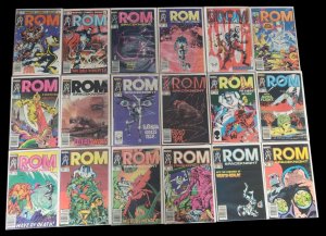Rom #1-75 Run + Annuals Complete + Foil Facsimile + Rom #0-2 1979 Marvel VG-VF