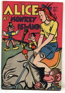 Adventures of Alice #3 1945-Rare Golden-Age comic book