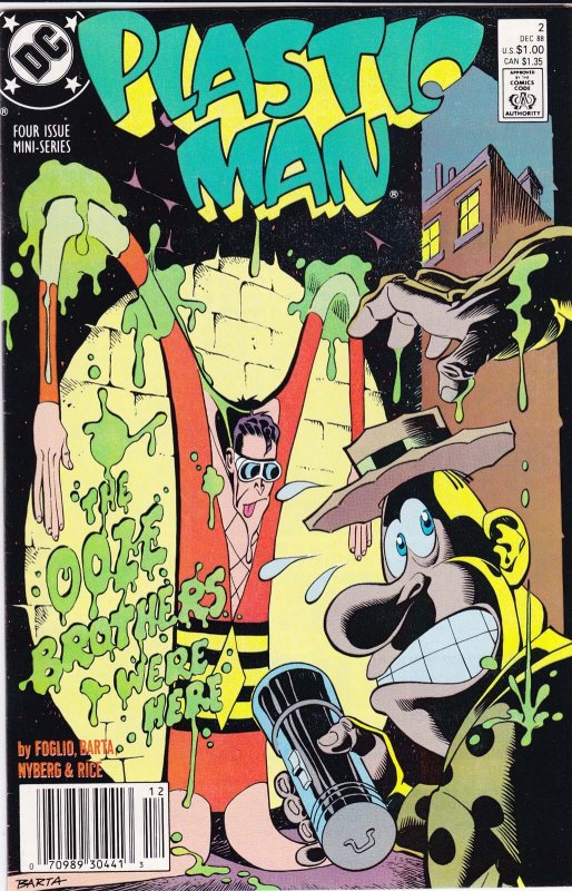 Plastic Man (3rd Series) #2 (Newsstand) FN ; DC | Phil Foglio