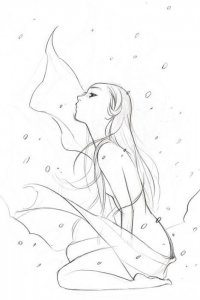 The Cimmerian The Frost-Giant's Daughter #1 PEACH MoMoKo NEGATIVE/COLOR/BW SET.