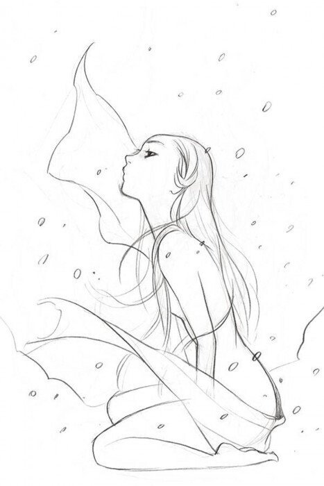 The Cimmerian The Frost-Giant's Daughter #1 PEACH MoMoKo NEGATIVE/COLOR/BW SET.