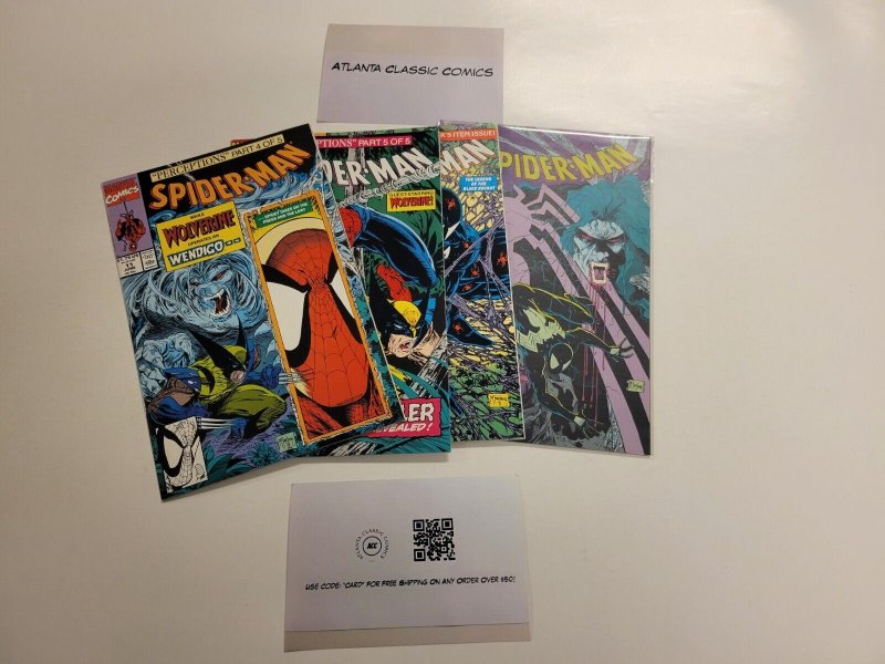 4 Marvel Comic Books Spider-Man #11 12 13 14 65 SM3