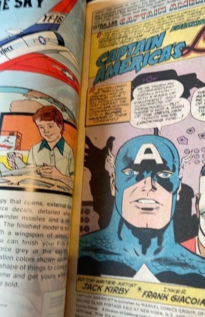 Captain America #198 (1976)caps love story