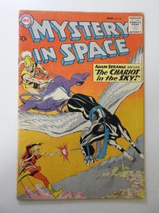 Mystery in Space #58 (1960) VG+ Condition ink interior 1st page