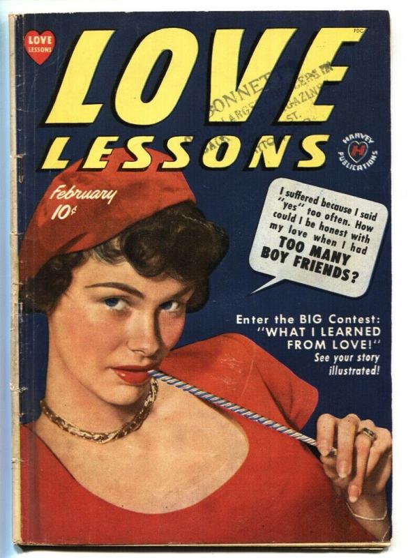 Love Lessons #3 1949-Harvey-TOO MANY BOYFRIENDS!