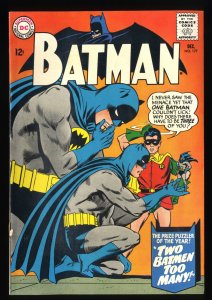 Batman #177 FN 6.0 White Pages Two Batmen Too Many! Bob Kane Art!