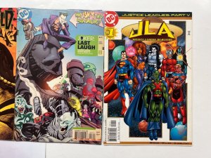 4 DC Comics JLA # 1 + Joker # 3 + Hawkworld # 3 + Jonah Hex # 1 Robin 33 JS46