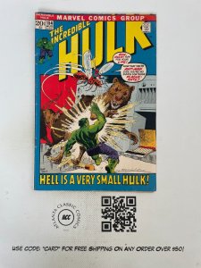 Incredible Hulk # 154 VG/FN Marvel Comic Book Iron Man X-Men Avengers 1 J225