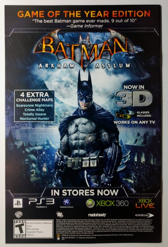 Batman Beyond #1 (9.4, 2010) Variant Cover