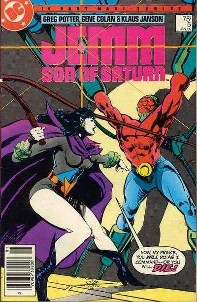 Jemm: Son of Saturn #5, VF+ (Stock photo)