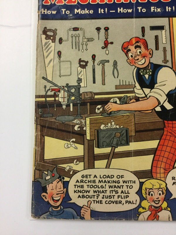 ARCHIES MECHANICS #1 G/VG 3.0 Golden age Archie,Betty,Veronica 