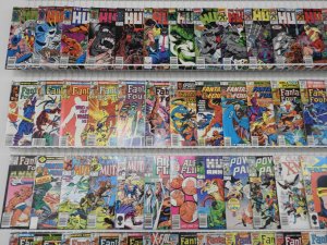 Huge Lot 190+ Comics W/ Hulk, Fantastic Four, Daredevil+ Avg Fine+ Condition!!