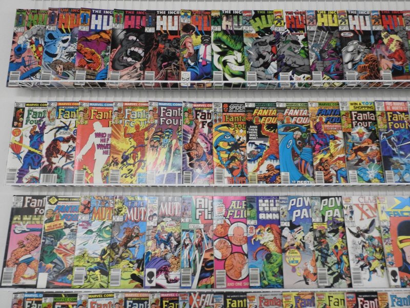 Huge Lot 190+ Comics W/ Hulk, Fantastic Four, Daredevil+ Avg Fine+ Condition!!