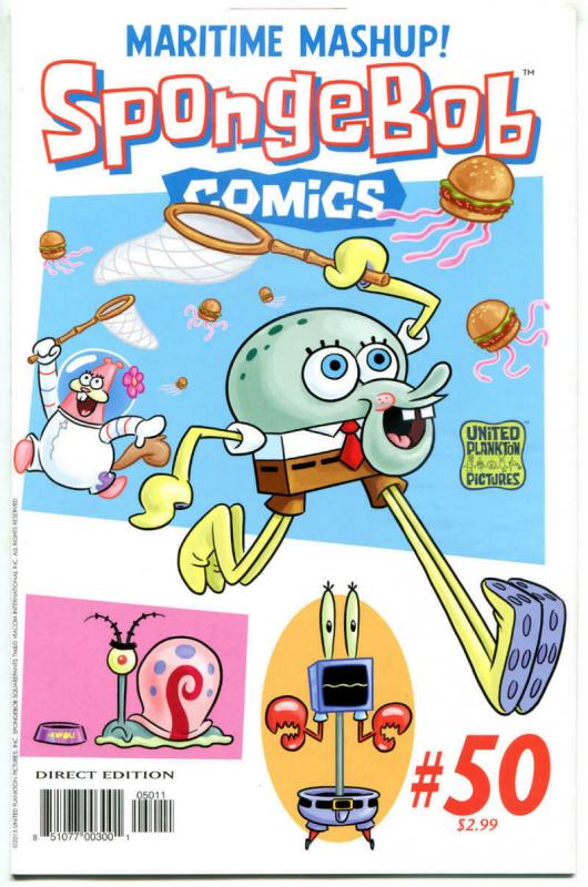 SPONGEBOB #50, NM, Square pants, Bongo, Cartoon comic, 2011, more in store