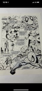 Spider-man Origin X-men Wolverine Original Art Pg 4 Arcades Revenge Carnage