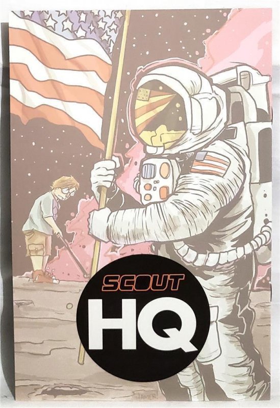 SPACE CADET #1 Webstore Exclusive Chris Hamer Virgin Cover (Scout 2021)