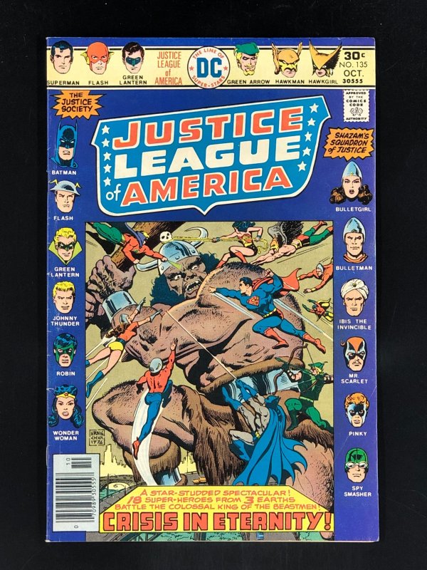 Justice League of America #135 (1976) 1st & Last Appearance of Shazam's ...