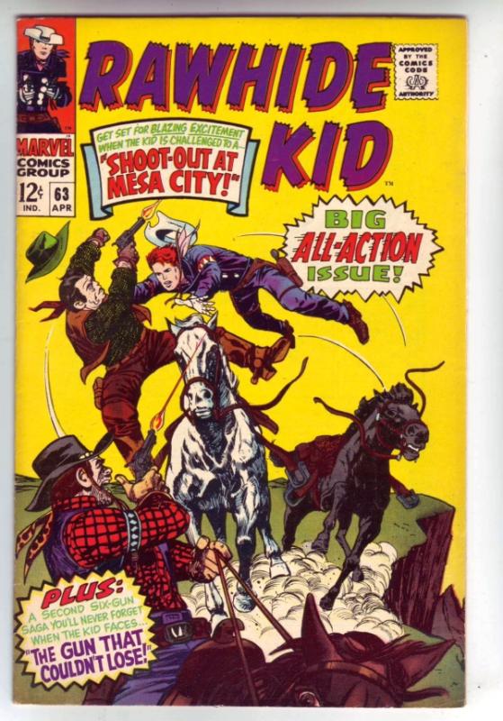 Rawhide Kid #63 (Apr-68) VF/NM High-Grade Rawhide Kid