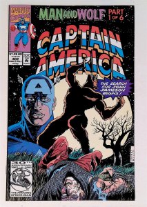 Captain America (1st Series) #402 (July 1992, Marvel) 8.0 VF
