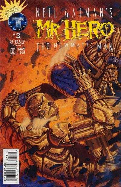 Neil Gaiman's Mr. Hero - The Newmatic Man (1995 series) #3, NM (Stock ph...