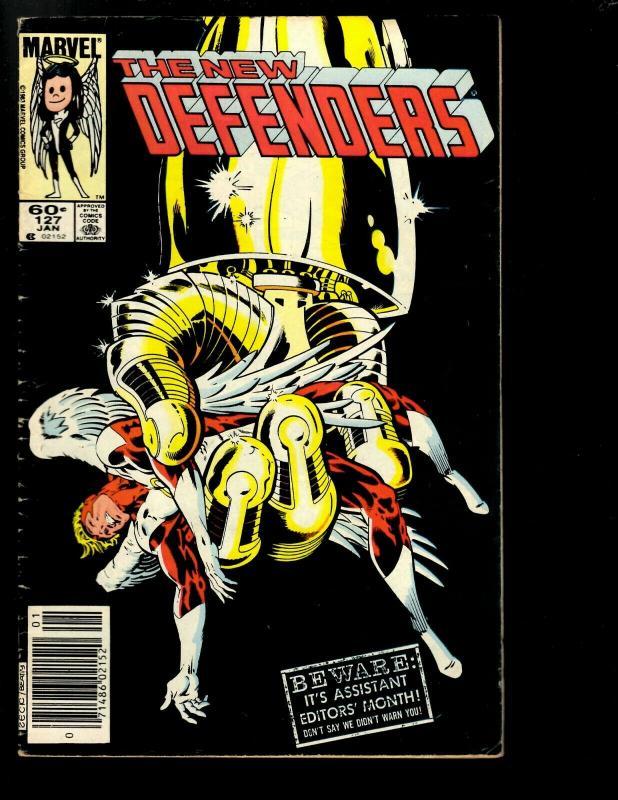 Lot of 8 The Defenders Marvel Comics # 123 124 125 126 127 128 129 136 EK4