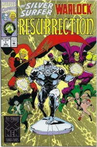 SILVER SURFER WARLOCK RESURRECTION #1, VF/NM, Jim Starlin, 1993