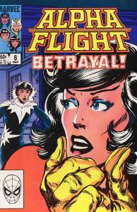 Alpha Flight (1st Series) #8 FN ; Marvel | John Byrne