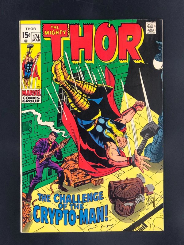 Thor #174 (1970) 1st Appearance of Crypto-Man