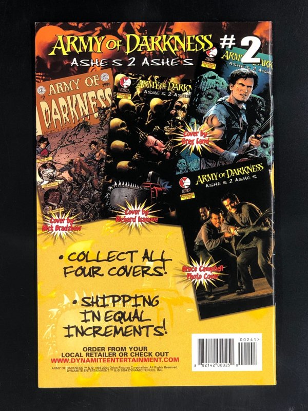 Army of Darkness: Ashes 2 Ashes #2 Photo Cover (2004)