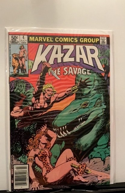 Lot of 2 Ka-Zar the Savage #3,4 (1981)