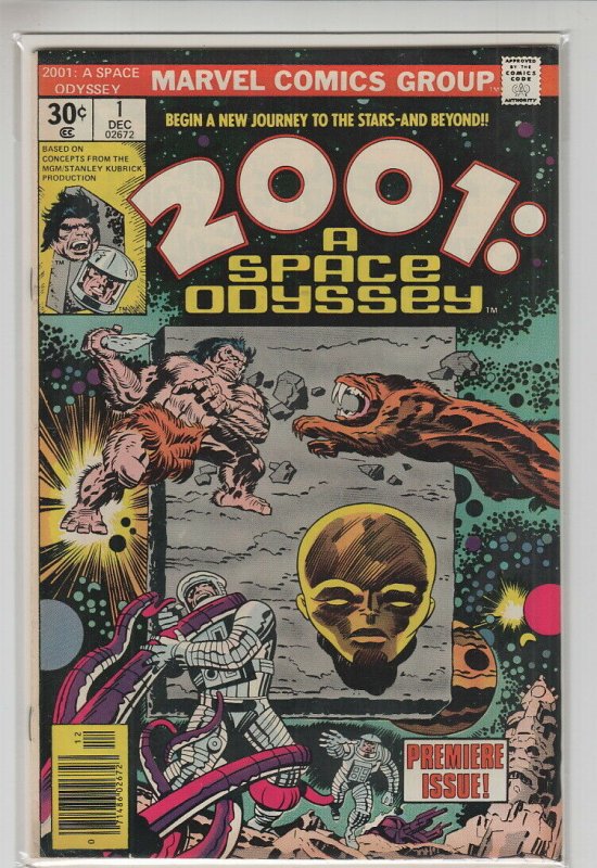 2001 A SPACE ODYESSY (1976 MARVEL) #1 VG/FN A00474