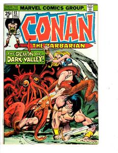 5 Conan the Barbarian Marvel Comic Books # 45 46 47 48 49 Red Sonja Buscema CB4