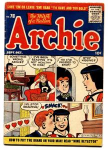 Archie #76 COMIC BOOK 1955-Betty-Veronica-Reggie-Jughead