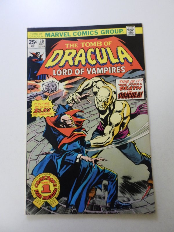 Tomb of Dracula #39 (1975) VF condition MVS intact