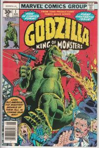 Godzilla King of the Monsters #1 (Aug-77) VF/NM High-Grade Godzilla