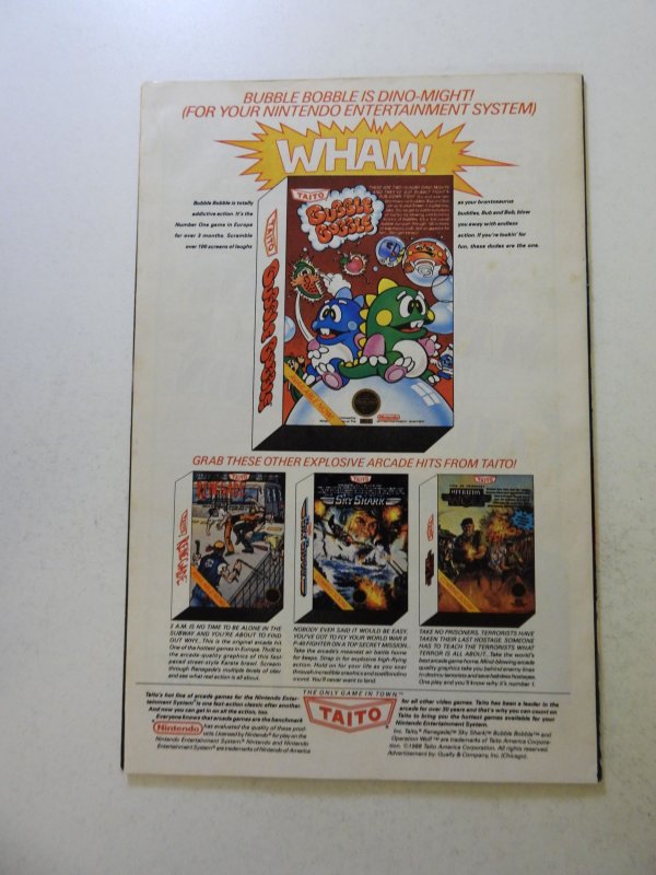 The Amazing Spider-Man #313 (1989) FN+ condition stain back cover