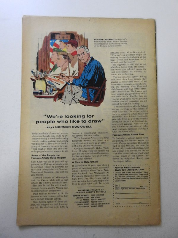 Strange Tales #158 (1967) VG Condition moisture stain, 1/2 in spine split