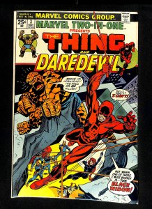 Marvel Two-In-One #3 Daredevil Thing!