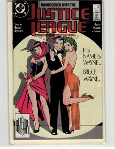 Justice League International #16 Direct Edition (1988) Justice League [Key Is...