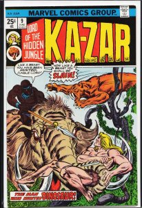 Ka-Zar #9 (1975) Ka-Zar