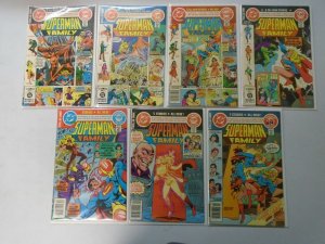 Superman Family lot 21 different from #201-222 last issue avg 7.0 FN VF (1980-82