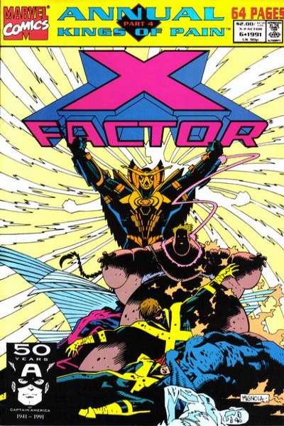 X-Factor (1986 series) Annual #6, NM- (Stock photo)